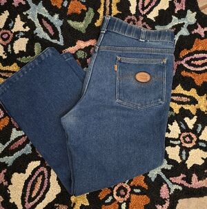 🔥🔥2017 Levis Orange Tab 545 Classic Blue Denim Jeans🔥🔥Size 36W X 30L